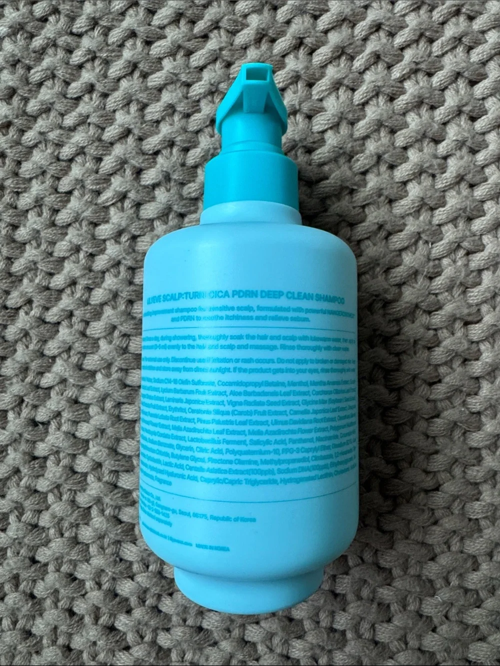 NEW Lilyeve SCALPTURN Cica PDRN Deep Clean Shampoo, 16.90 fl oz